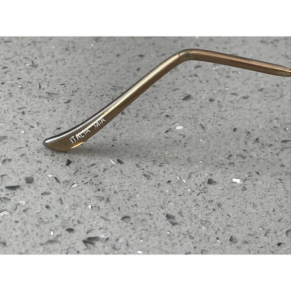 Lawrence Eyewear Eyeglasses Frames ONLY IM596 Coral 51-17-130 Pink/Gold Italy - Picture 9 of 13